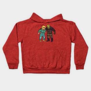 Nikaido and Caiman Dorohedoro Kids Hoodie